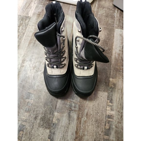 Lands' End Shoes Lands End Snow Boots Womens 8 B Black Low Top Lace